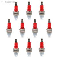 ✱ 10PCS High-Performance Spark Plug L7TJC 3-sided Pole for Gasoline Chainsaw and Brush Cutter Garden Power Tool Accessories