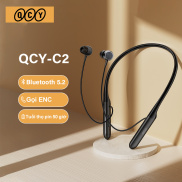 QCY C2 Neckband Earphone Bluetooth 5.2 Adsorption Wireless Headphone