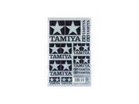 [สติกเกอร์] TAMIYA 67261 Logo Stickers (Silver, 180x115mm) สติกเกอร์ทามิย่าแท้ goods