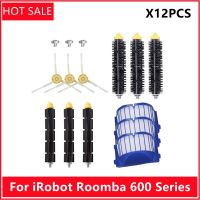 :{”》สำหรับ Irobot Roomba 600ชุด610 620 625 630 650เครื่องตีสุญญากาศ660แปรงสำหรับผมแข็ง + ตัวกรอง Aero Vac + ชุดเปลี่ยนแปรงด้านข้าง