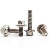 Stainless Steel Hex Bolt Screws Fasteners M6 M6 Hex Flange Head Screw Bolt - M4 M5 - Aliexpress