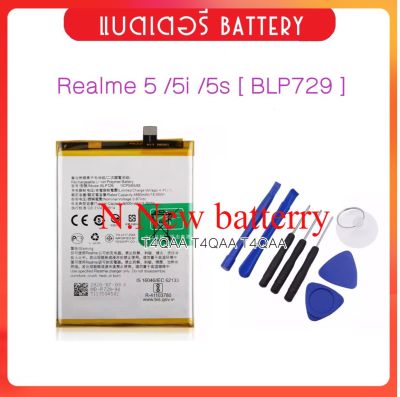 แบต แบตเตอรี่ สำหรับ Realme 5 5i 5s BLP729 OPPO Realme5 Realme5i Realme5i Battery Li-Polymer