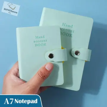 1pc 2024 A7 Mini Portable Agenda Book Diary Weekly Planner Notebooks To Do  List English Notepad With Calendar School Office Supplies