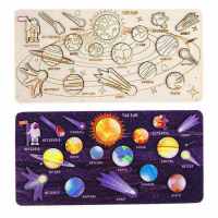 Solar System Puzzle Educational Toy Space Puzzle For kids Educational Solar System Puzzle Gifts for Boys Girls right