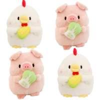 Chicken Cute Pig Plush Toy Pp Cotton Filling Doll Birthday Interaction Gift Game