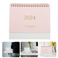 2024 Office Desk Decorations Delicate Month Household Students Standing Decorative Small Calendars Desktop Table Decoration