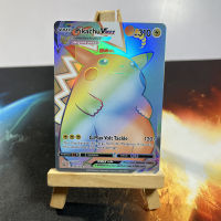 PTCG J Pokemon ฟอยล์โฮโลแกรมการ์ด Pikachu Sword &amp; Shield Crown Zenith (CRZ) เกมรวบรวม Proxy Collection Trading Custom Card-Chuieri