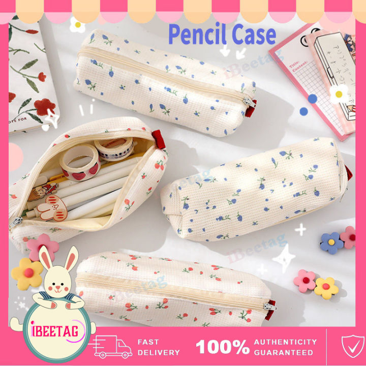1pc Creative Pencil Case For Girls Cute Kawaii Pencil Cases Storage Pen Bag  Large Big Stationery Box School Students Supplies