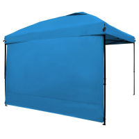 3.04X1.9M กันสาดพับกลางแจ้ง210D โพลีเอสเตอร์พับขาตรง Canopy Beach Garden Sun Shelter เต็นท์กันน้ำ Tarp