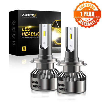 [Hot K] 2x Canbus หลอดไฟไฟหน้ารถ LED H7สำหรับ Mercedes W203 W205 W204ไฟหน้ารถอัตโนมัติ6000K 48W 16000LM H7 H1 LED สูงต่ำ12V 24V