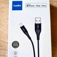 สายชาร์จ AutoBot Lightning Metal Chapge &amp; Sync Cable