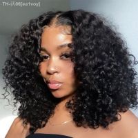 12A Short Bob Wig Deep Wave Human Hair Wigs Water Wave Frontal Wig Remy Hair Jerry Curly Bob Lace Front Wig Transparent Wigs [ Hot sell ] ea1voy