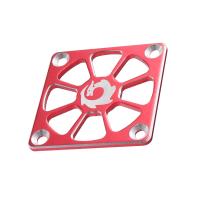 40mm Carbon /Metal Cooling Fan Cover for RC Motor ESC Cooling Fan Protective Guard ,Red