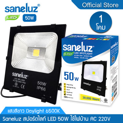 Saneluz สปอตไลท์ไฟบ้าน LED 50W 100W 150W 200W แสงสีขาว Daylight 6500K แสงสีวอร์ม Warm white 3000K สปอร์ตไลท์ ฟลัดไลท์ Spotlight Floodlight แอลอีดี ใช้ไฟบ้าน 220V led VNFS