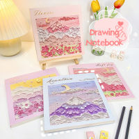 หนากระดาษ S Ketchbook โรงเรียนนักเรียนศิลปะเครื่องเขียนอุปกรณ์มืออาชีพดินสอวาดภาพโน๊ตบุ๊ค Notepad จิตรกรรมหนังสือ