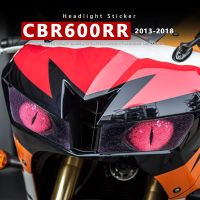 รูปลอกมอเตอร์ไซค์3D กันน้ำสติกเกอร์ติดไฟหน้ารถอุปกรณ์เสริม2017 CBR600RR สำหรับ Honda CBR600 CBR 600 RR 600RR 2013-2018 2015ฝาครอบ2016