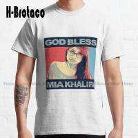 Classic God Bless Mia Khalifa T-shirt Fashion Summer Custom Aldult Teenager Unisex Digital Printing Sweatshirt Xs5Xl