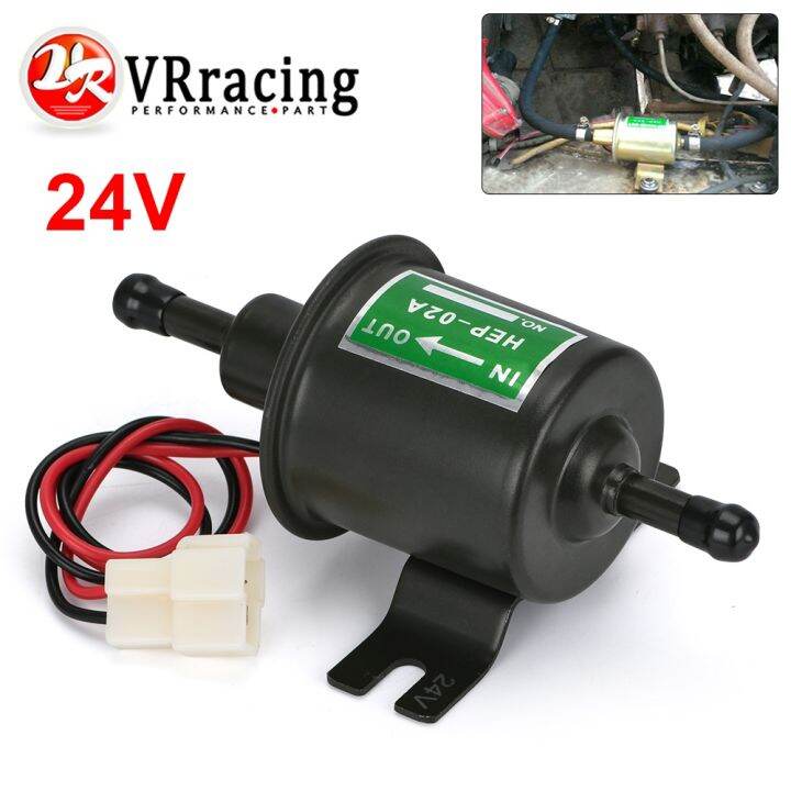 universal-24v-electric-fuel-pump-low-pressure-bolt-fixing-wire-diesel-petrol-hep-02a-for-car-carburetor-motorcycle-atv-gold