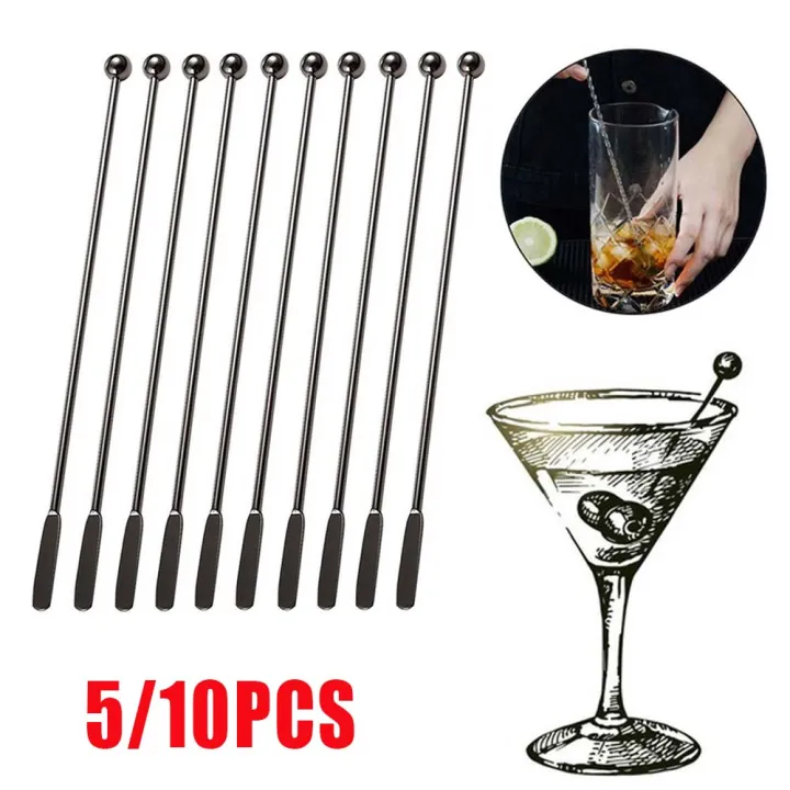 LIKANTA 19cm Stainless Steel Drink Cocktail Mixer Bar tool Swizzle