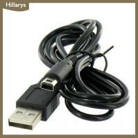 [Hillarys] สายชาร์จ USB ชาร์จไฟสำหรับ Nintendo 3DS XL 3DSLL สีดำ