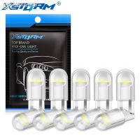 ◐♛ 10Pcs T10 W5W LED Bulb WY5W 168 194 LED Car Interior Dome Lights Wedge Parking License Plate Lamp Auto 12V White Red Yellow Blue