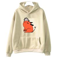 ✗ Cartoon Pochita Graphic Hoodies Chainsaw Man Anime Printed Sweatshirts Manga Japanese Streetwear Long Sleeve Unisex Autumn Tops