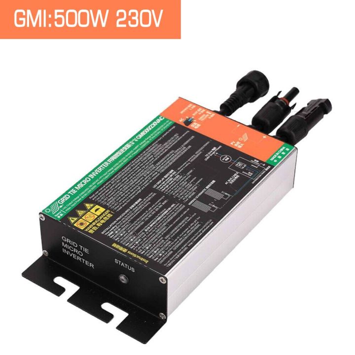 gmi600-gmi500ไมโครอินเวอร์เตอร์พลังงานแสงอาทิตย์500-600-700w-gmi700บริสุทธิ์ไซน์