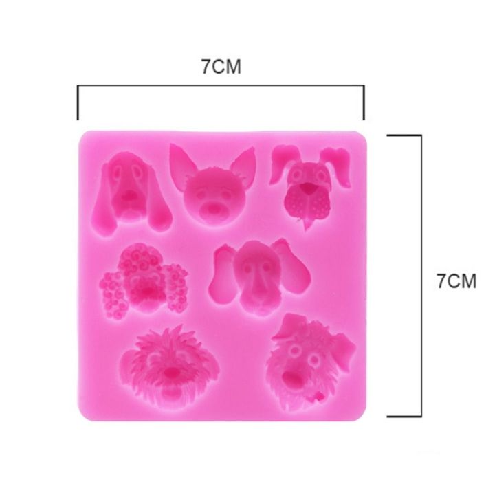 dgthe-หัวสุนัข3d-สำหรับคุ้กกี้ช็อกโกแลตมีความยืดหยุ่นแม่พิมพ์ลูกอมแม่พิมพ์ฟองดองแม่พิมพ์สบู่เครื่องมือทำขนมอบ