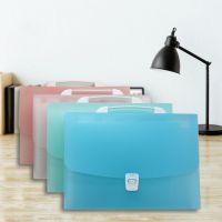 A4/A3/B5 File Folder Stationery Storage Waterproof File Organizer Folders Pvc Bag Portfolio Paper Storage Office Organizers