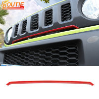 BOUTIE Car Front Grille Grid Decoration Trim Cover for Suzuki Jimny 2019 2020 2021 2022+ Interior Decoration Accessories