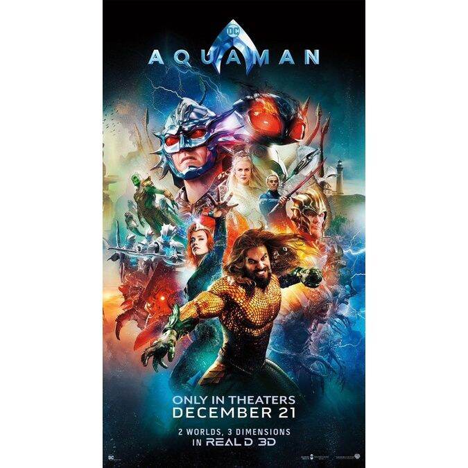 Aquaman อควาแมน เจ้าสมุทร (2018) Dvd Master พากย์ไทย | Lazada.Co.Th