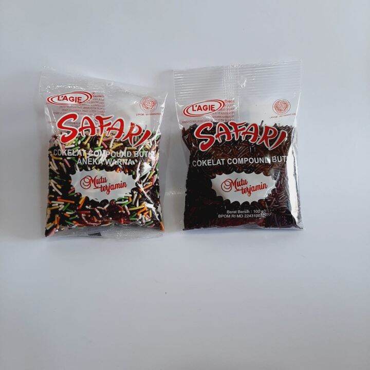 L Agie Safari Meses Cokelat Bermutu G Meises Lazada Indonesia