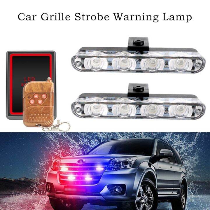 【HOT】 Flashing warning lights led strobes for car TRUCK motorcycle