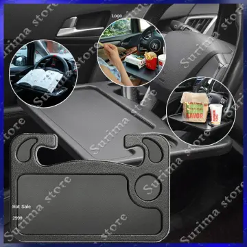 Car Steering Wheel Desk Portable Car Laptop Table Food Steering Wheel Tray  Fits Most Vehicles Steering Wheels Accessories - AliExpress