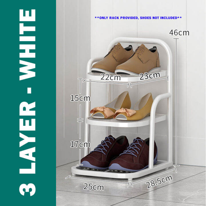 AKIRO MALAYSIA MultiLayer AntiRust Metal Storage Rack Shoe Rack With
