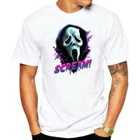 Scream Movie Ghost Face Horror Halloween T Shirt Mens Tee Gift From Us Printing Tee Shirt Gildan