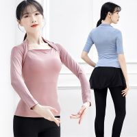 ▼ Classical Dance Practice Clothes Top Female Chinese National Dance Body Rhyme Clothing Dance Clothes Dance Rhyme Yoga Clothing Adult