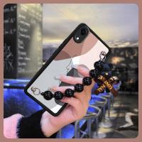 Raised lens protective case Phone Case For iphone XR high-grade Nordic wind for girl pearl bracelet Solid color cute