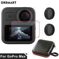 Case for GoPro Max 360 screen protector cover cap bag for Go Pro Max accessories housing tempered glass film