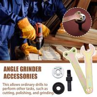 5 Piece Set Of Angle Grinder Accessories 10mm Electric Angle Drill Rod Connecting Grinder Group B4Z0