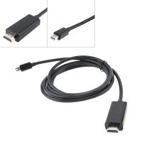 Mini 1.8M 1080P DisplayPort HDMI 1.4 Cable DP to HDMI Active Adapter Display Port HDMI Connector Converter Cord Fit for Dell Adapters Adapters