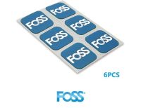 6-pcs Foss แผ่นปะด้านใน16/18/20/24/26/27.5/29นิ้ว700c จักรยานถนนซ่อมท่อจักรยานเสือภูเขาแพทช์มีกาวในตัวไต้หวัน