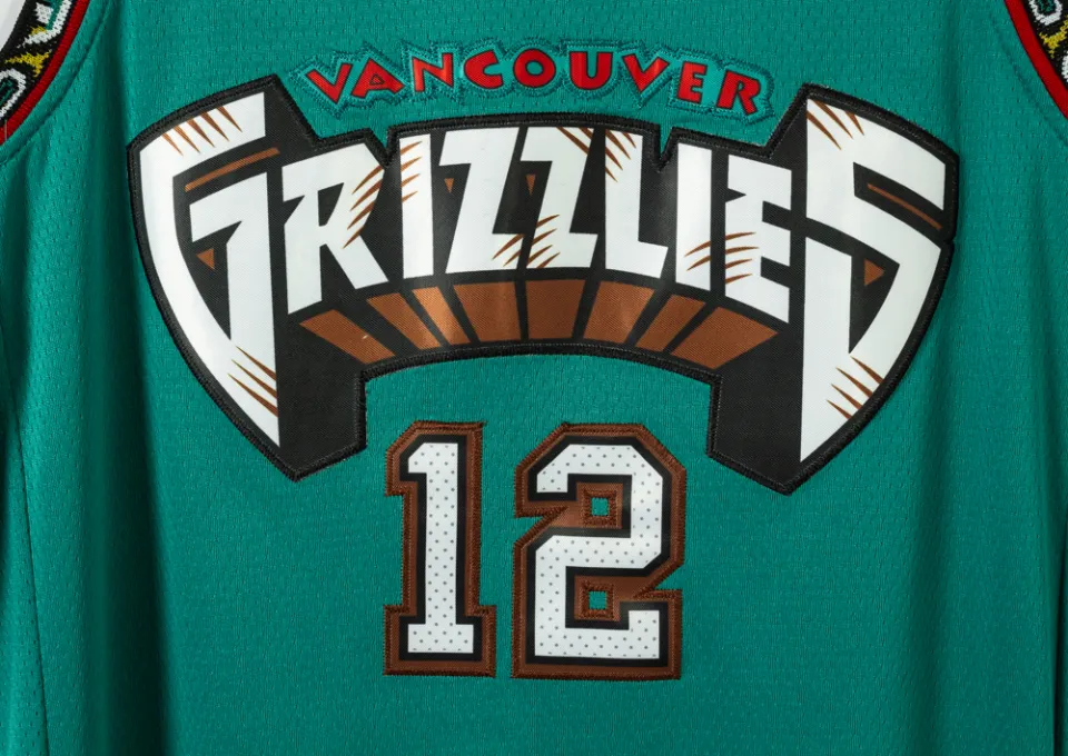 #12 Ja Morant Vancouver Grizzlies Memphis Men's Throwback TEAL/WHITE Jersey