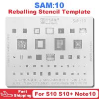 Amaoe SAM10 BGA Reballing แม่พิมพ์ลายฉลุสำหรับ Exynos9820 855 SM8150 CPU สำหรับ Sansung S10 S10 + Note10 5G G975 G9730 G977 IC