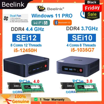 Beelink SEI12 Mini PC Intel Core i5 Processors i5-12450H (up to