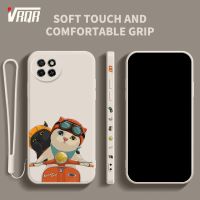 VRQR เคสลายแมวจักรยาน เคส Itel S23ซิลิโคนนิ่มเคสแถมฟรีสายคล้อง TPU