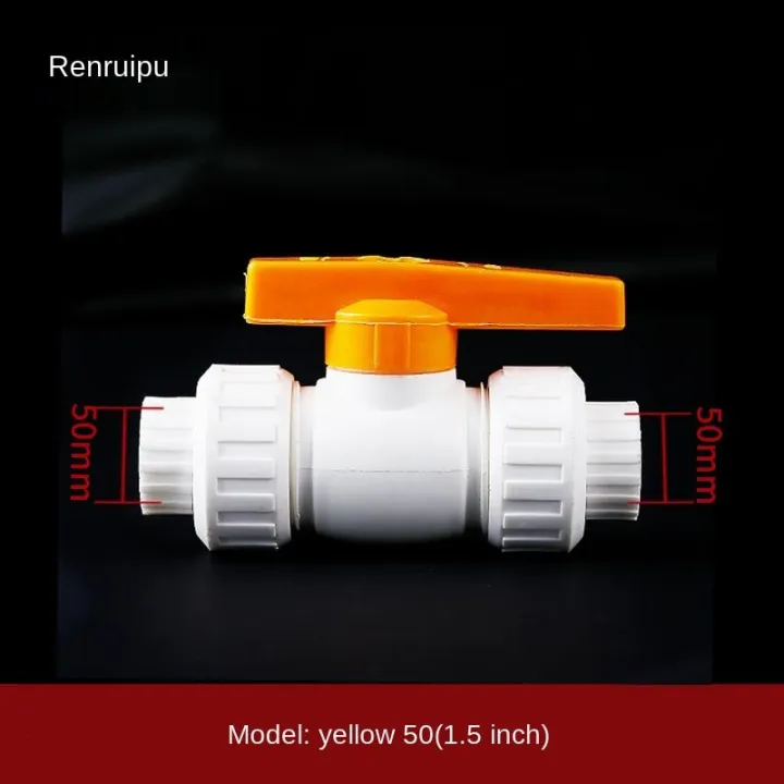 PPR Double Union steel core ball valve 40 50 63 tap water pipe switch