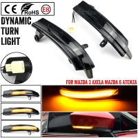 2pcs For Mazda 3 Axela 2017 2018 Mazda 6 Atenza 2018 Dynamic Turn Signal LED Rearview Mirror Indicator Blinker Repeater Light