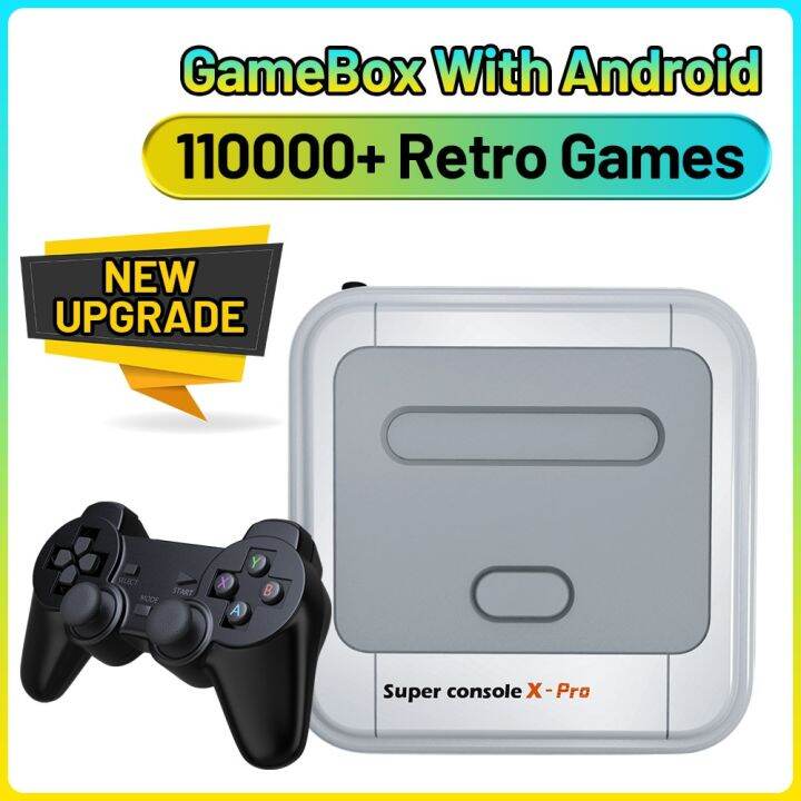 Super Console X PRO Home TV Game Box With Android 4K HD Retro Gaming
