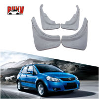 BuyV บังโคลนยางรถสำหรับ Suzuki SX4อุปกรณ์เสริมรถยนต์ยางแผ่นกันโคลนแผ่นกันกระเด็นอุปกรณ์ป้องกันร่างกาย